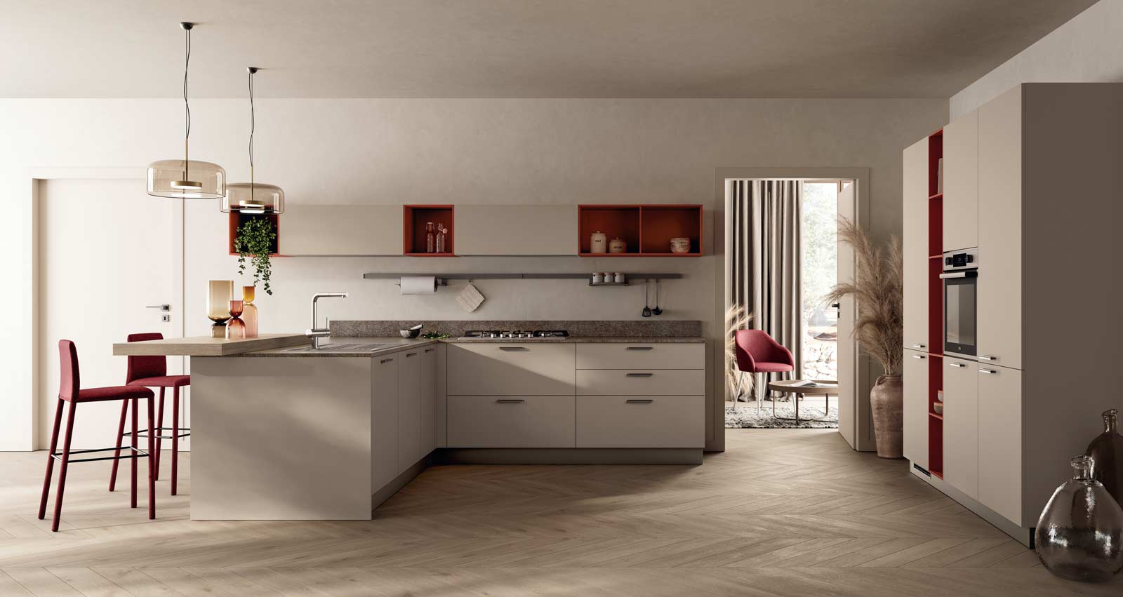 Cucina Scavolini modello Moda
